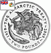 Druhá mince Antarktidy k 50. výročí podepsání Antarktické smlouvy