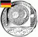 Letošní poslední německá stříbrná mince: Himmelsscheibe von Nebra