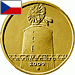 Vítězný návrh zlaté pamětní mince Větrný mlýn v Ruprechtově