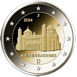 2 euro coin Niedersachsen: St. Michael zu Hildesheim | Germany 2014