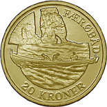 20 krone coin The Faroese boat | Denmark 2009