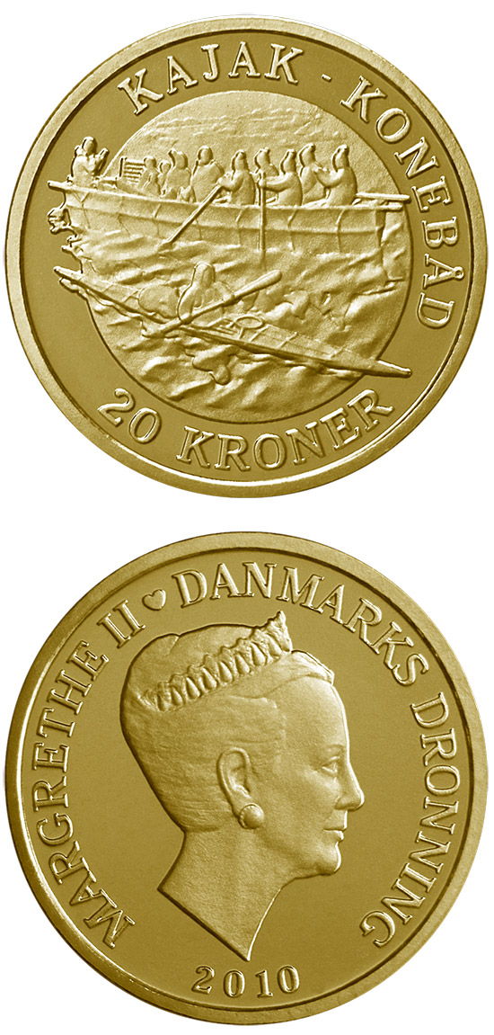 Kayak-Umiak denmark 20 kronen 2010