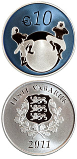 10 euro coin Estonia's future | Estonia 2011
