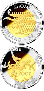 5 euro coin 90th Anniversary of Finland's Declaration of Independence | Finland 2007
