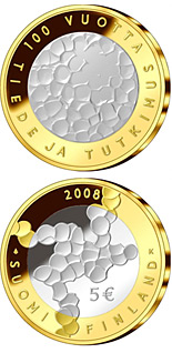 5 euro coin Science and Research | Finland 2008