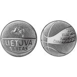 1 litas coin Basketball | Lithuania 2011