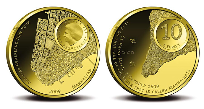 Holandsko pamětní euro mince