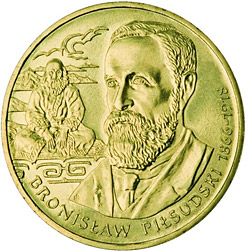 Polská pamětní mince Bronislaw Pilsudski