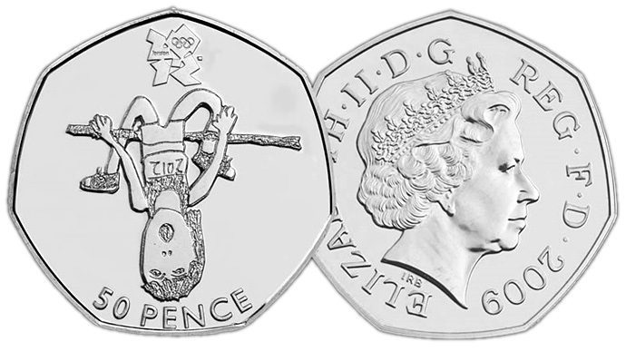 London 2012 Olympic Games: Blue Peter 50p