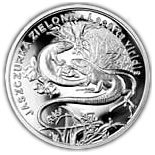 Polsko pamětní mince Ještěrka zelená