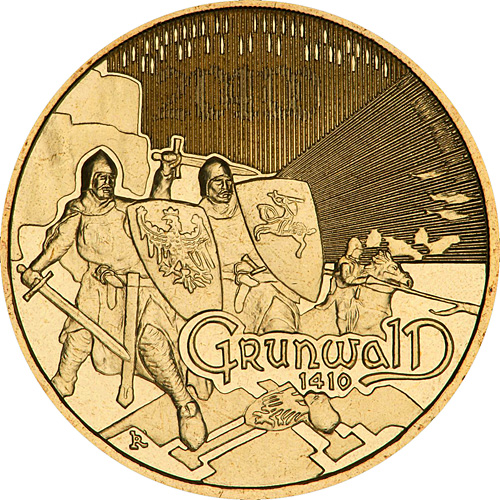 2 Zloty - Wielkie bitwy – Grunwald – 2010