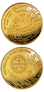 0.25 euro coin Vasco da Gama | Portugal 2009