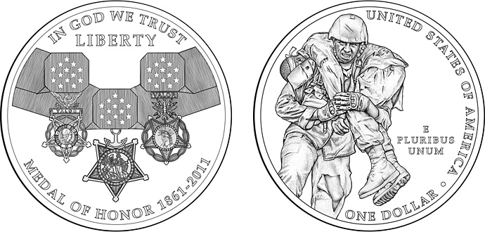The 2011 Medal of Honor Commemorative Coins 